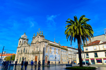Igreja dos Carmelitas und Igreja do Carmo in Porto/Portugal