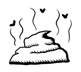 Stylized Poop Doodle