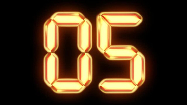 Ten Second Countdown Timer Watch