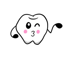 Stylized Cartoon Tooth