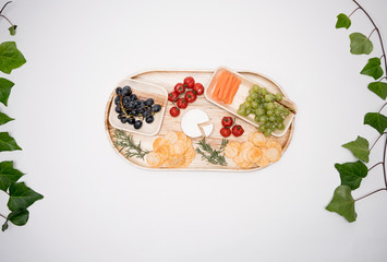 Food Picnic Spread Eco friendly Food Packaging and Bamboo Plates