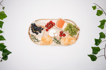 Food Picnic Spread Eco friendly Food Packaging and Bamboo Plates