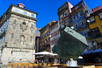 Ribeira-Platz Porto/Portugal