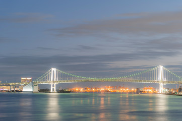 東京都港区竹芝から見た東京の夜景