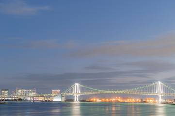東京都港区竹芝から見た東京の夜景
