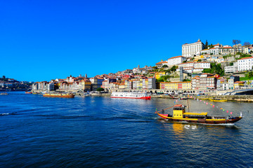 Panoramansicht Porto/Portugal - obrazy, fototapety, plakaty