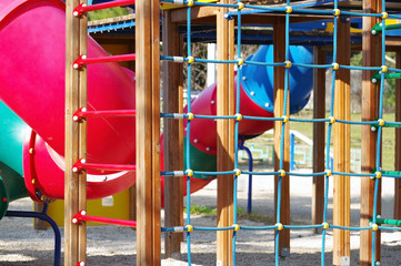 Children's playground in children's parkee