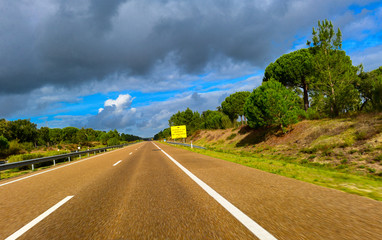 Autoestrada A2 in Portugal 