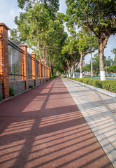 Environment Scenery of Jiaomen Street, Nansha District, Guangzhou, China