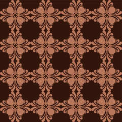 Seamless floral  pattern. fabric texture, background floral wallpaper  vector
