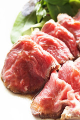 薄切りローストビーフ