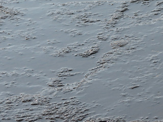 material texture of wet concrete