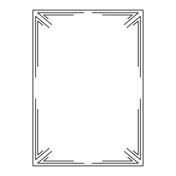 abstract fraime, decorative ornamental frame, original design