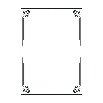 abstract fraime, decorative ornamental frame, original design