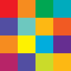 geometric abstract background, poster design, simple shapes in complex geometric form