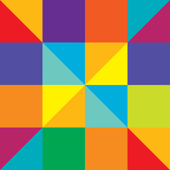 geometric abstract background, poster design, simple shapes in complex geometric form