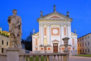 Fototapeta na wymiar duomo di castelfranco veneto in italia, castelfranco veneto cathedral in italy 