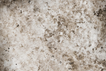 Texture of snow on the road tracks and dirt