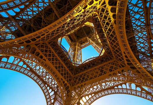 View on Eiffel Tower
