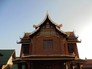 Obraz premium temple in Chiang Mai thailand