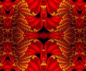 Computer generated colorful fractal artwork