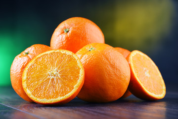 Composition with oranges