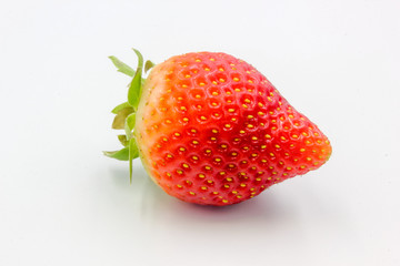 strawberry isolated on white background