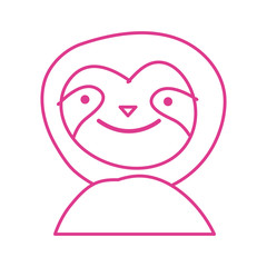 cute slot wild animal character icon