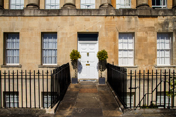 Fototapeta na wymiar Royal Crescent Door