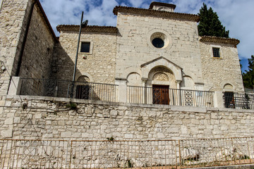 Fototapeta na wymiar Church of San Giorgio, the oldest church in Campobasso