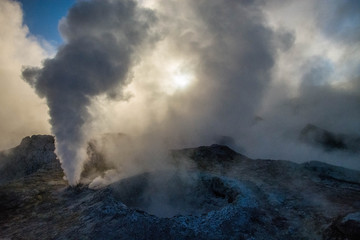 Geyser Sol de manana