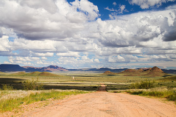 African road in Namibia, Africa