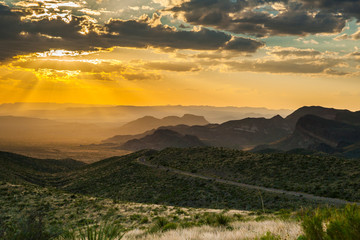 View from Sotol Vista, Big Bend National Park, USA