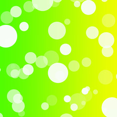 abstract bokeh green yellow