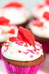 Red velvet cupcakes