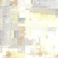 Vector image with imitation of grunge datamoshing texture.