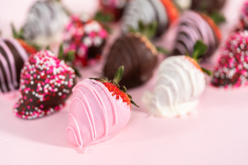 Chocolate dipped strawberries