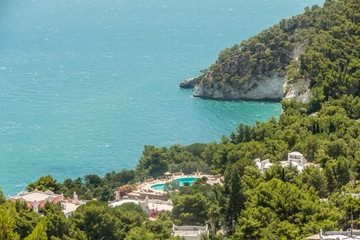 Naklejka premium Baia delle Zagare in Mattinata