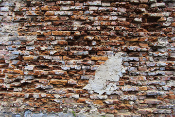 Old Brick wall texture with natural pattern