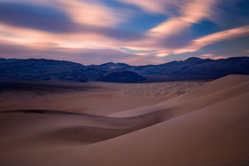 Fototapeta na wymiar Eureka Dunes Dry Camp, suothwest USA sand