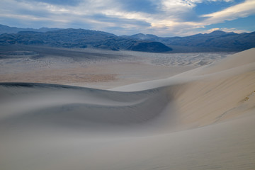 Eureka Dunes Dry Camp, suothwest USA sand