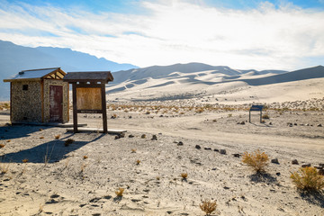 Eureka Dunes Dry Camp, suothwest USA information