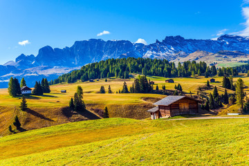 Obraz premium Alpine shepherd's hut