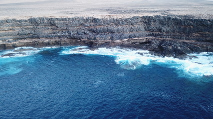 Nature from a camera in the middle of winter in the Canary Islands