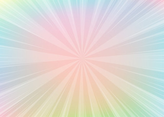 Fototapeta premium Neon pop art comics gradient radial background