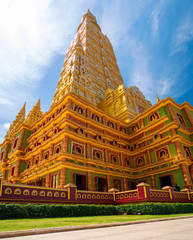 Wat Bang Thong is a temple complex in Ao Luek, Krabi, a few kilometers from Phang Nga with a new temple/pagoda called Wat Maha That Wachiramongkol under development.