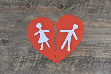 coeur amour valentin sentiment fracture cassure santé