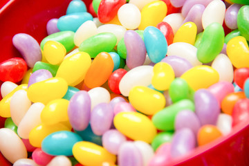 Detalhe de algumas jujubas