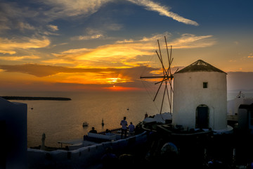 Sunset in Santorini - Oia