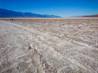 Badwater Basin salt plain Death Valley